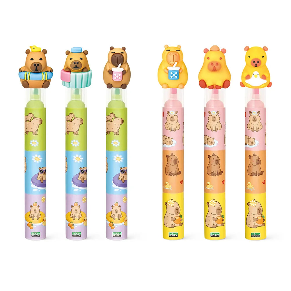 Set mini evidenziatori Capibara
