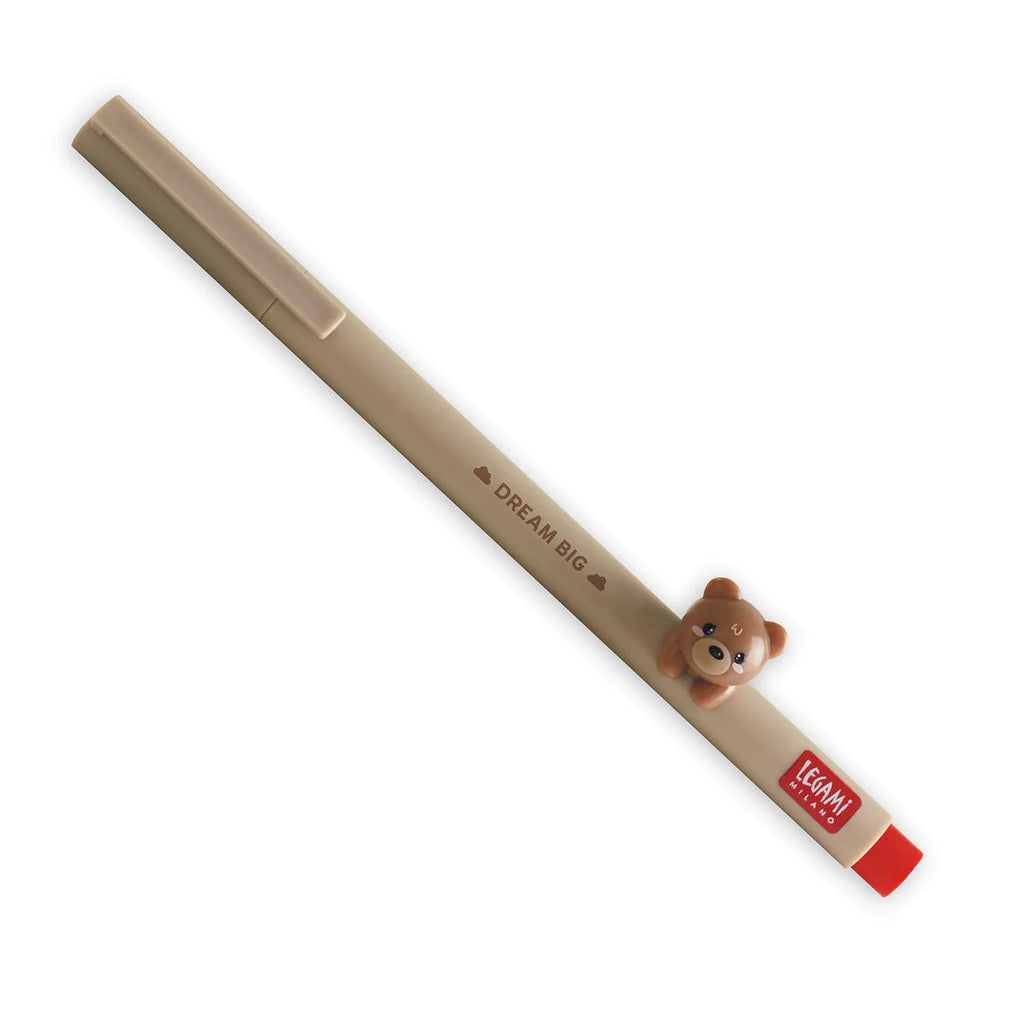 Penna Gel con Animaletto Decorativo