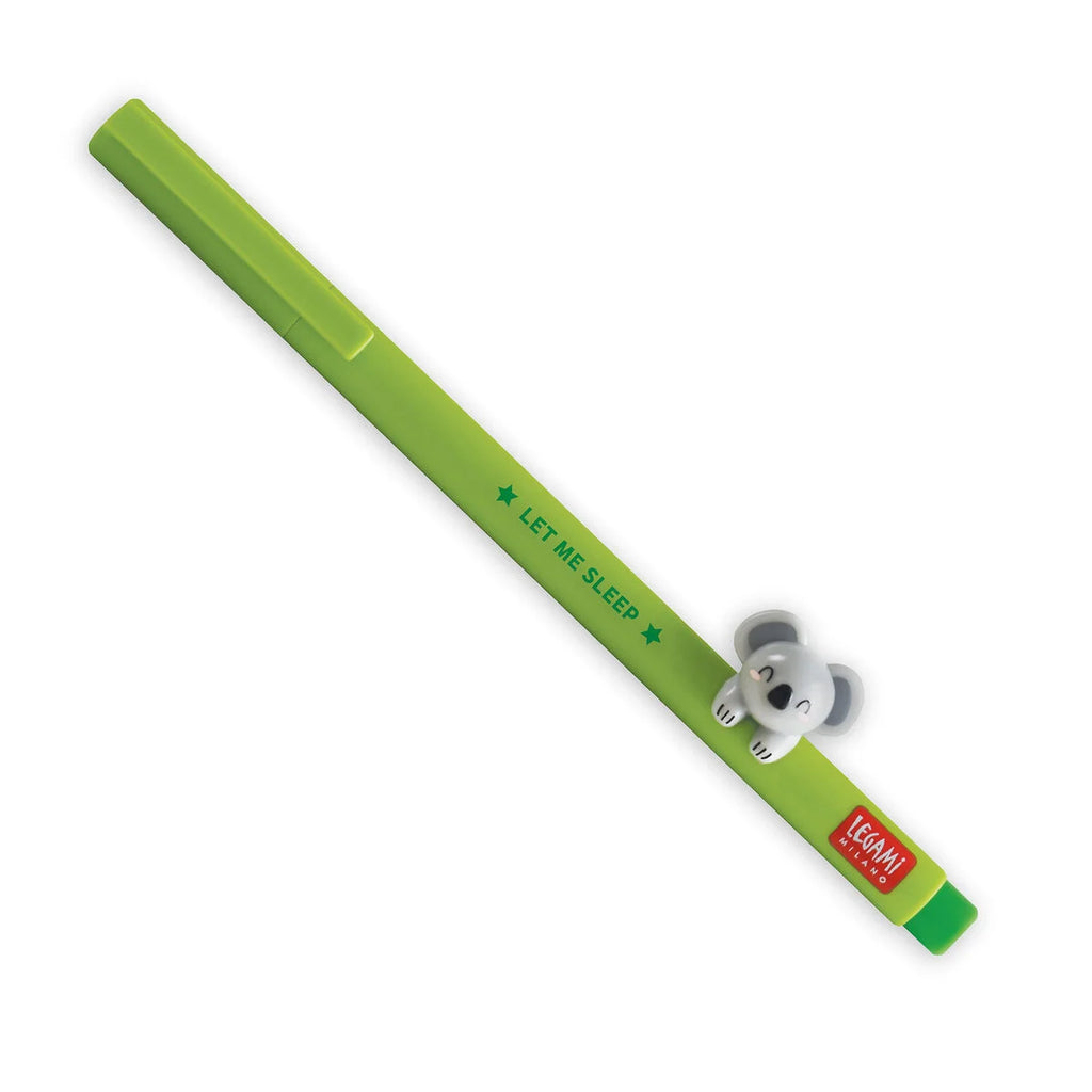 Penna Gel con Animaletto Decorativo