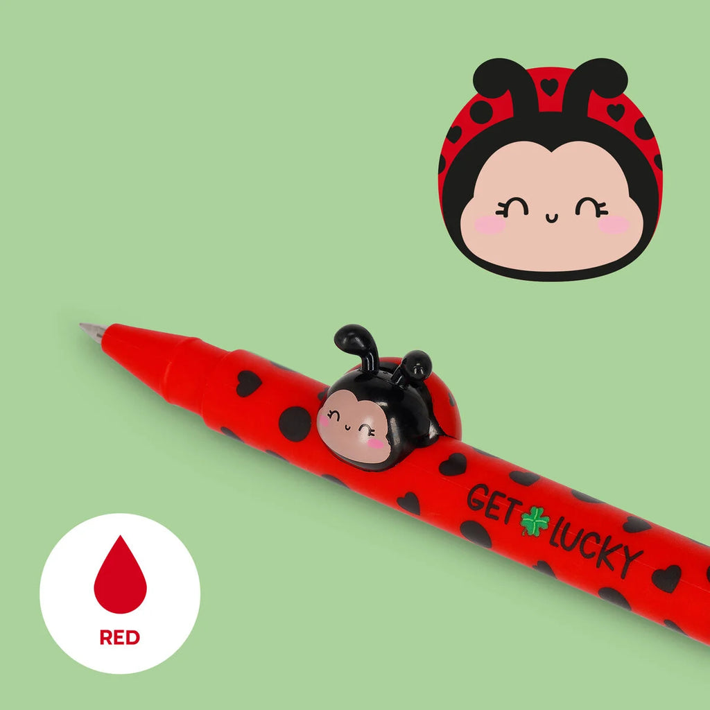 Penna Gel con Animaletto Decorativo