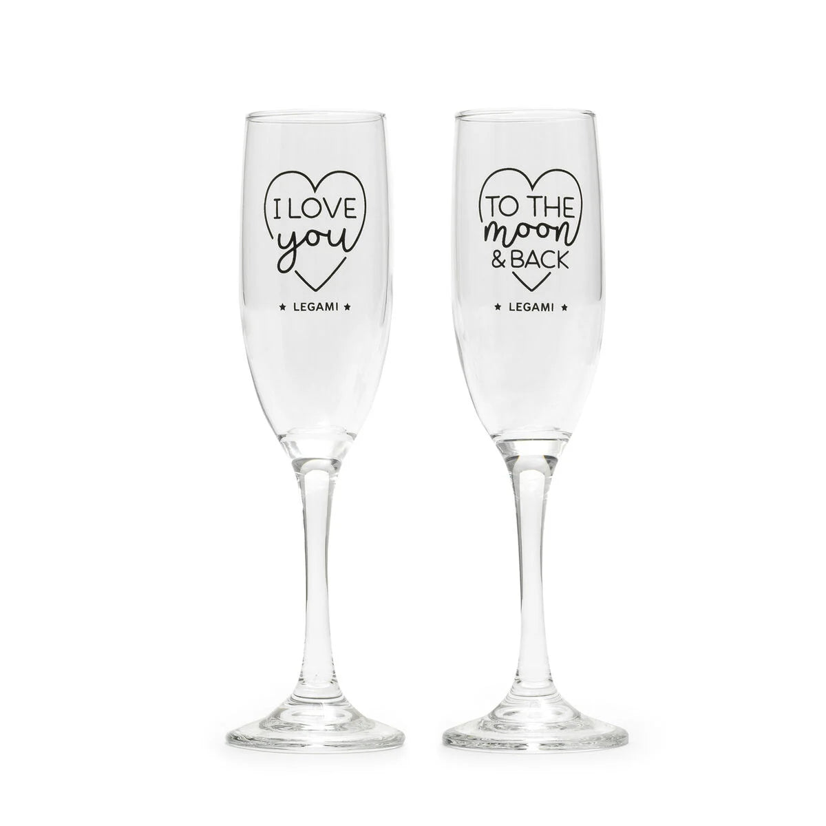 Set di 2 Calici - Cheers to Love