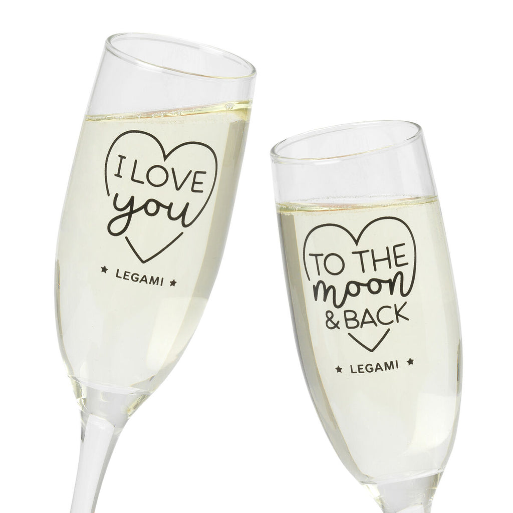 Set di 2 Calici - Cheers to Love