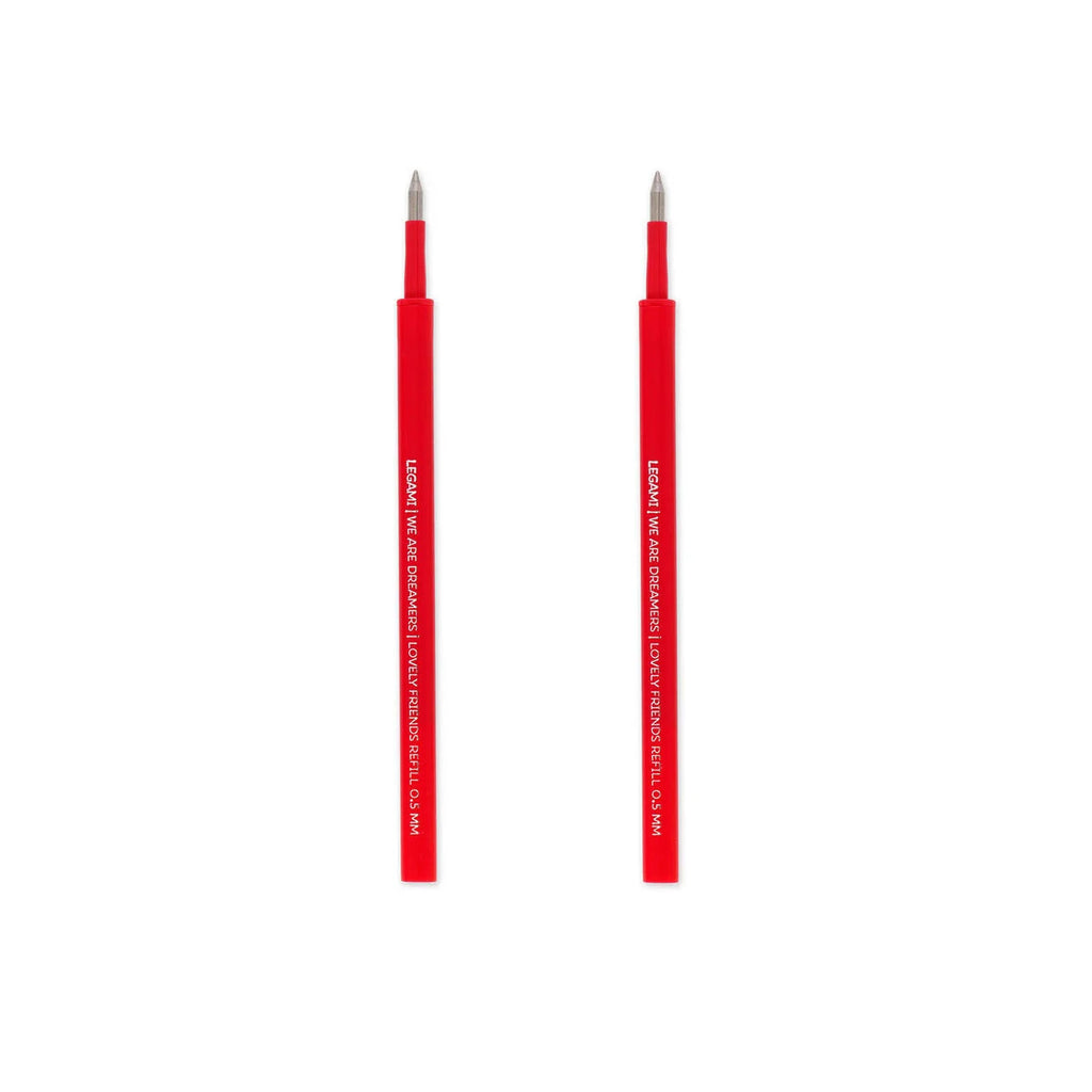 Set di 2 Refill per Penna Gel Lovely Friends