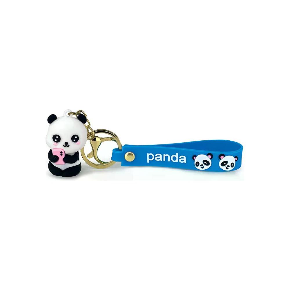 Portachiavi silicone PANDA
