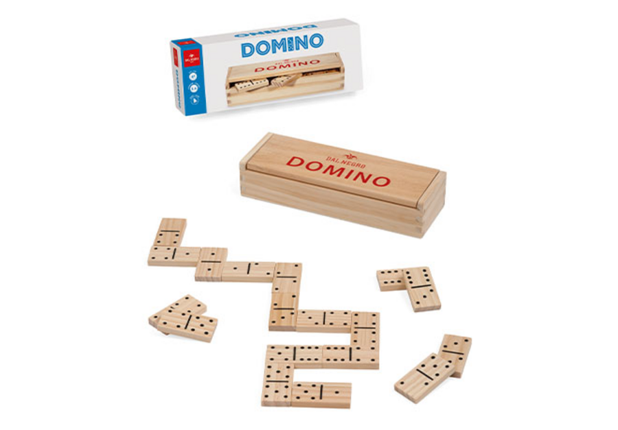Wooden dominoes