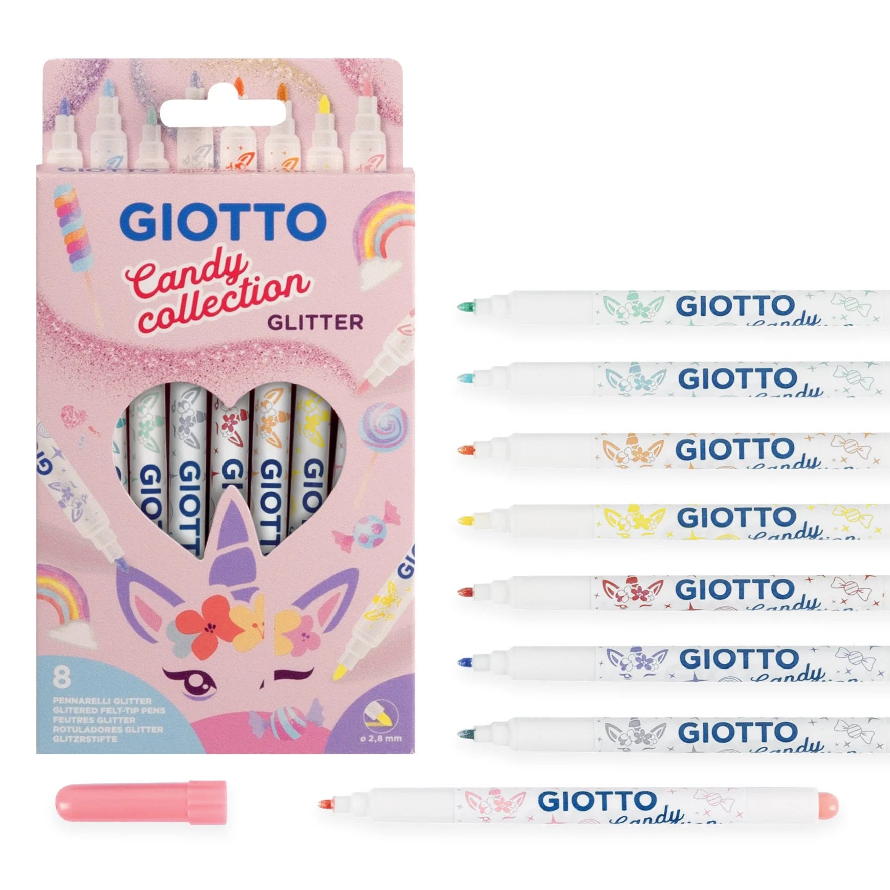 Pennarelli Turbo Glitter – Candy Collection