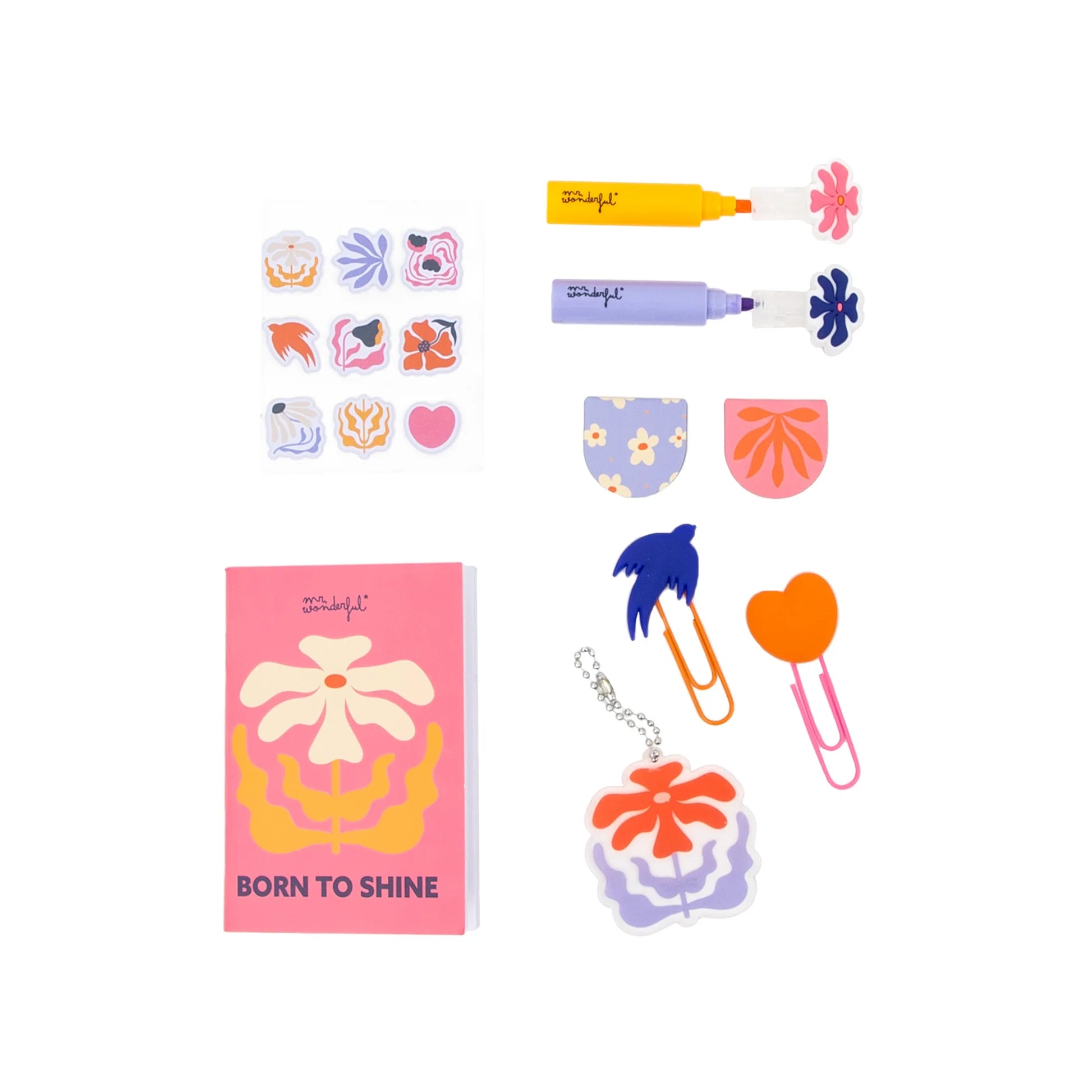 Kit per decorare la tua agenda - Born to shine